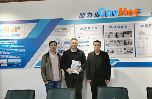 科好特公司迎接俄羅斯客戶參觀考察，洽談合作